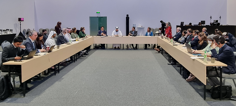Ministry of Economy and Crescent Enterprises Co-host Roundtable on the Role of Strategic Philanthropy in Global Trade at the WTO MC13 in Abu Dhabi